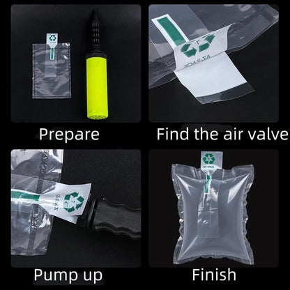 Packaging Air Bag Cushion Inflatable Air Protector Bag Air Pillow with free pump 100 pieces (14x20 Inches) - size: 14x20 Inches x 100Pcs