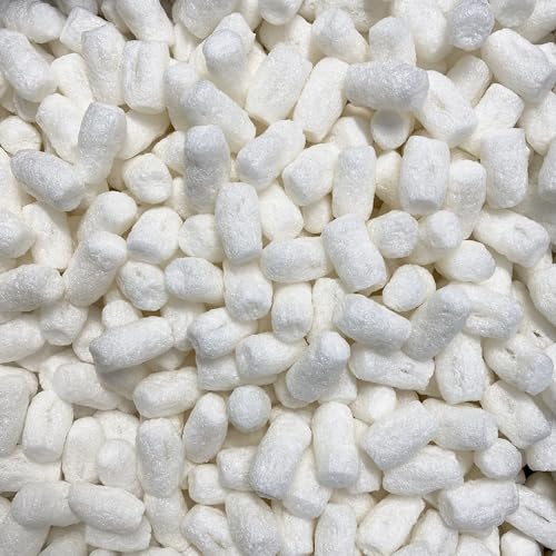 Packing Peanuts, 7 Cubic Feet, Beige - color: Beige, size: 7CuFT