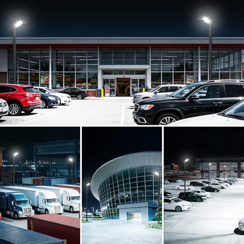 350W LED Parking Lot Lights Outdoor Trunnion Mount 5000K 3Pack - size: 350W/Trunnion/3PC