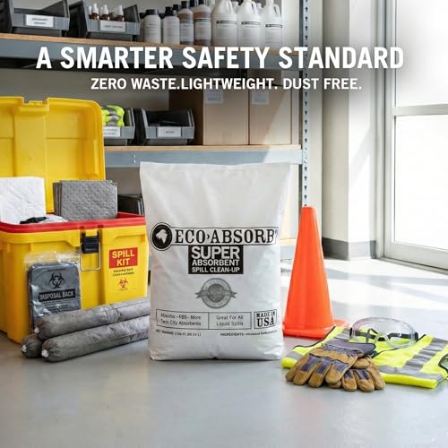 Sprinkle & Sweep Eco Absorb 1 CuFt Liquid Spill Cleanup Powder for Oil