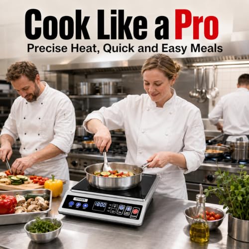 Induction Cooktop 1800W Portable Induction Burner (Standard)