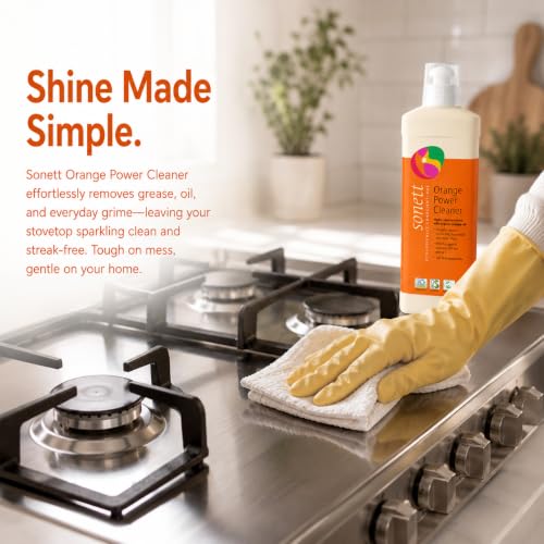 Sonett Orange Power Cleaner, Concentrated Degreaser, 1-Pack (17 Fl Oz)