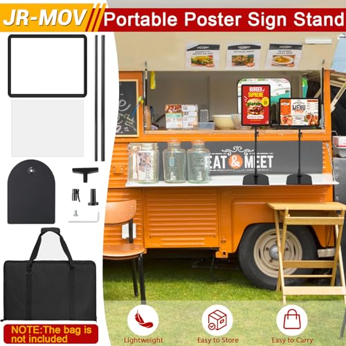 Table Top Sign Holder 8.5 x 11, Adjustable Floor Sign Holder Stand - size: 8.5"x11" 2 Pack