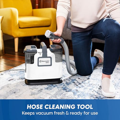 Vacmaster 400 Series Portable Carpet & Upholstery Spot Cleaner Machine - color: White