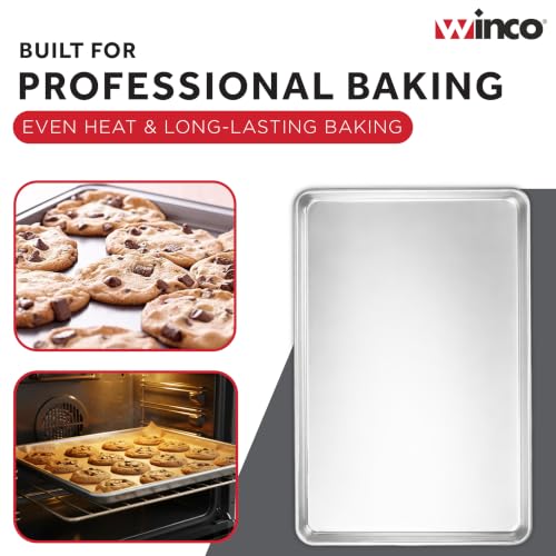 Winco Full Size Aluminum Commercial-Grade Sheet Pan