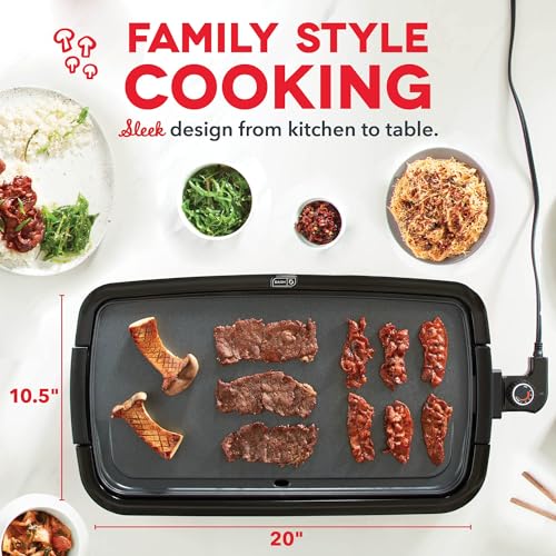 Dash Deluxe Everyday Electric Griddle, Removable Nonstick Plate, Aqua - color: Aqua