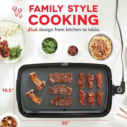 Dash Deluxe Everyday Electric Griddle, Removable Nonstick Plate, Aqua - color: Aqua