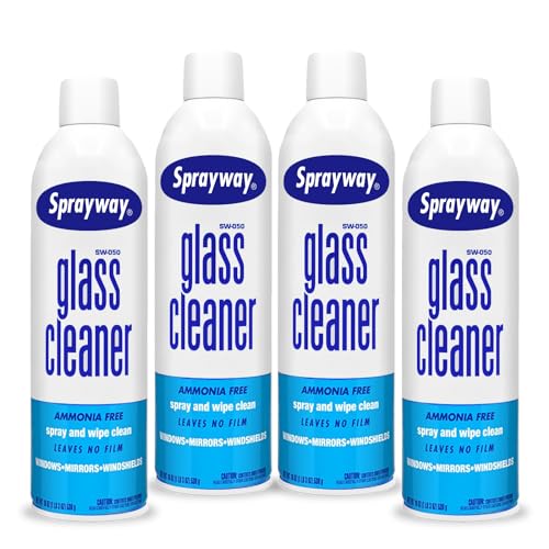 Sprayway Glass Cleaner - 4 Pack - size: 1.18 Pound (Pack of 4)