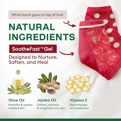 Dr. Frederick's Original Fuzzy Heel Socks (Christmas Edition) - color: Christmas Edition