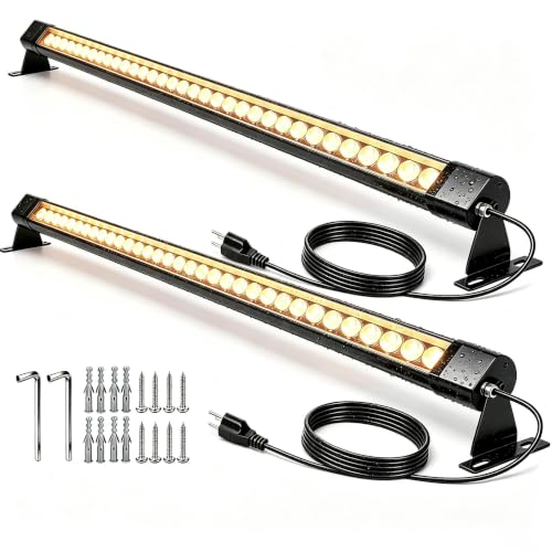2 Pack 40Inch LED Wall Washer Light Bar, 2700K 72W IP67 Outdoor Lighting - color: 2700K Warm White-2pack