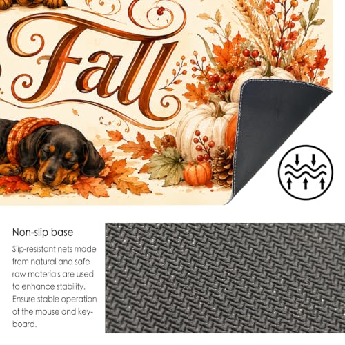 Nuxovilar Large Gaming Mouse Pad Desk Mat, 15.7x35.4 Inches Polyester - color: Nu-lf-71301
