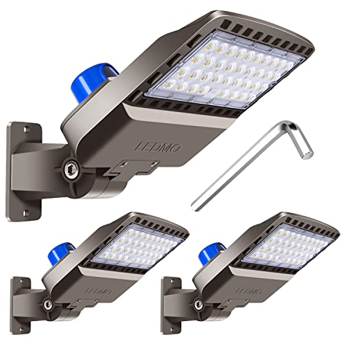 ledmo 150W LED Parking Lot Light Dusk to Dawn Outdoor Lighting 3 Pack - size: 200W/3 Pack