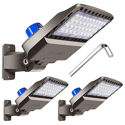 ledmo 150W LED Parking Lot Light Dusk to Dawn Outdoor Lighting 3 Pack - size: 200W/3 Pack