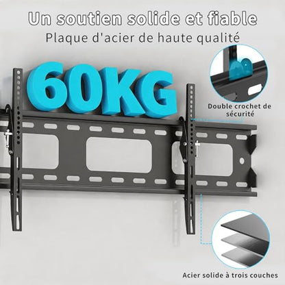 TV Wall Mount Low Profile Tilt Wall Mount - size: 42"-70" Tv Tilt