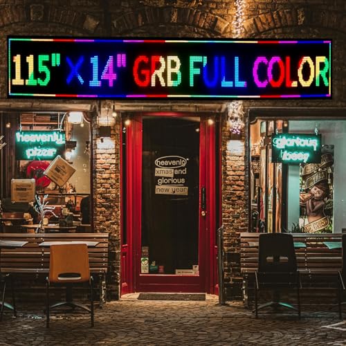Programmable LED Sign P10 Custom Size, Outdoor Led Sign For Business Display Screen Advertising Store - size: P10 custom size