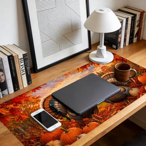 Nuxovilar Large Gaming Mouse Pad Desk Mat, 15.7x35.4 Inches Polyester - color: Nu-jh-71333