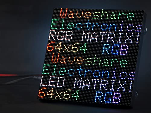 64x64 4096 Pixels RGB Full-Color LED Matrix Panel 2.5mm Pitch, Chainable - color: 64x64-2.5MM Pitch