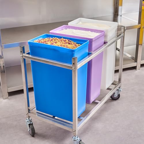 Restaurantware 10 gal Blue Plastic Cup Ingredient Bin - color: Blue