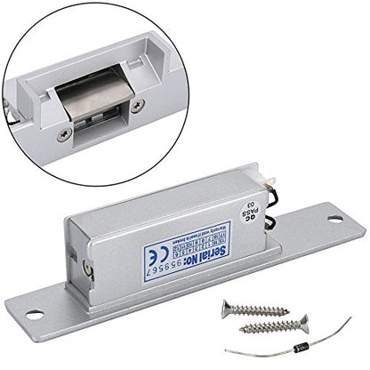 UHPPOTE Electric Door Strike Lock Fail Safe 12VDC for Access Control System