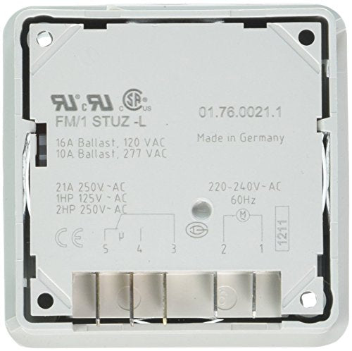 Grasslin by Intermatic MIL72ESTUZ-240 24-Hour 240V Flush Mount Electromechanical Time Control