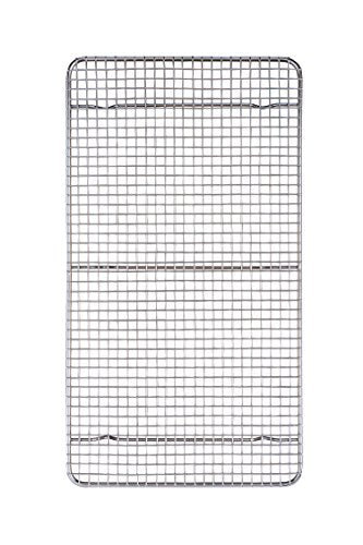 Mrs. Anderson's Baking Professional Cooling Rack, Heavy Duty Steel, 10 x 18 x 0.75-Inches - size: 10-Inches x 18-Inches
