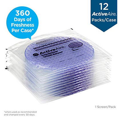 Georgia-Pacific ActiveAire Deodorizer Urinal Screen by GP PRO (Georgia-Pacific), Lavender, 48272, 12 Screens Per Case - style: Lavender - 12 Screens