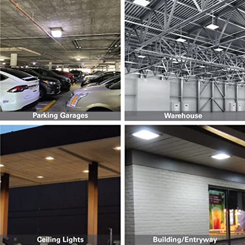 CLT 40W Waterproof IP65 LED Outdoor Canopy Garage Light 5000K