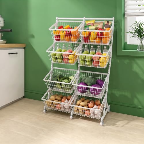 Store Snack Rack Display Stand, Multifunctional Retail Display Racks, White - color: White