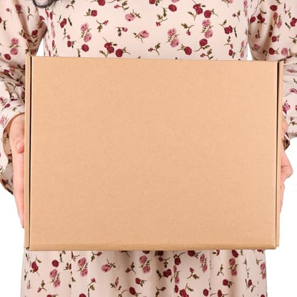 12x9x3 inch Small Shipping Boxes, Set of 6 Mailer Boxes, Brown - color: Brown, size: 12x9x3 inch 6 Pack
