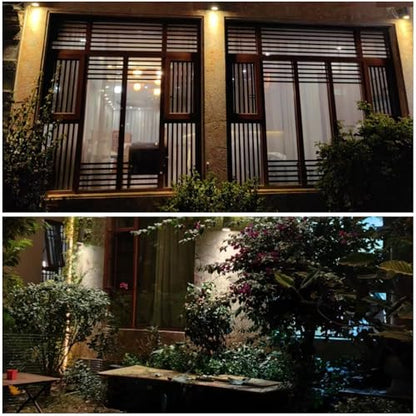 Exterior Wall Sconce, Waterproof Outdoor Wall Light Fixture - color: Rectangle (White A)