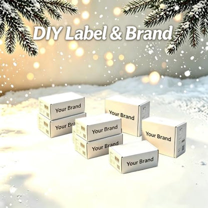 45 Pack White Corrugated Shipping Boxes 6x4x3 Inch- Small Cardboard Mailing Boxes for Crafts, Jewelry, and Small Business - Sturdy Literature Mailers for Packaging and Storage