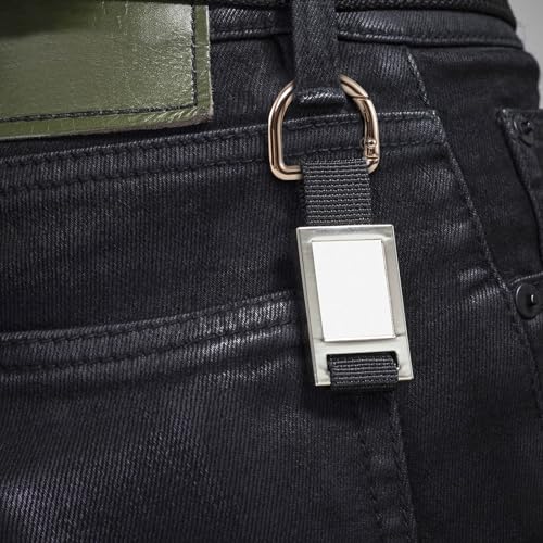HINZIC D Ring Spring Key Hooks Keyring Clip Buckles Clasp Clamps for Belt Backpacks Handbag Purse Strap - color: 9pcs Gold