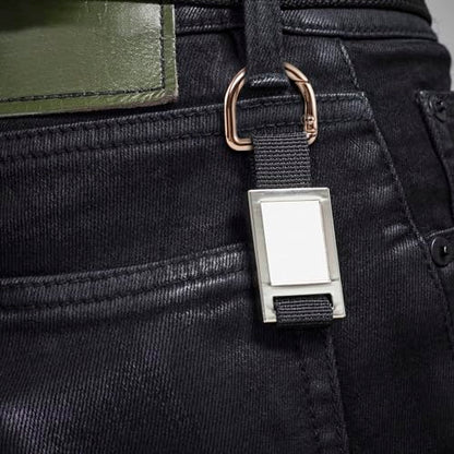 HINZIC D Ring Spring Key Hooks Keyring Clip Buckles Clasp Clamps for Belt Backpacks Handbag Purse Strap - color: 9pcs Gold