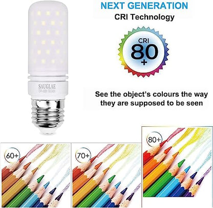 LED Light Bulbs 15W, 120W Incandescent Bulbs Equivalent, 1500Lm, 4000K Natural White, E26 Large Edison Screw Corn Bulbs, Pack of 4 - color: Natural White E26