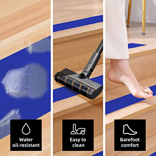 Reniteco 4" x33Ft Anti Slip Tape Blue Heavy Duty Grip 1PC - color: 12-Bule, size: 4in x 33Ft