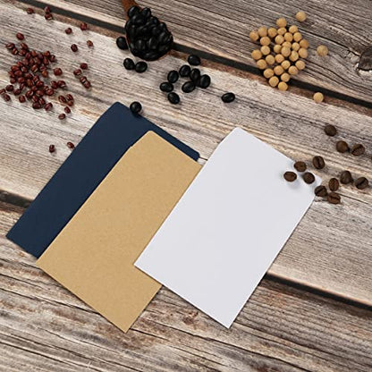 100 Pack Seed Envelopes Self-Adhesive, 3 1/4 x 4 1/2 inches, Kraft Brown - color: Kraft Brown