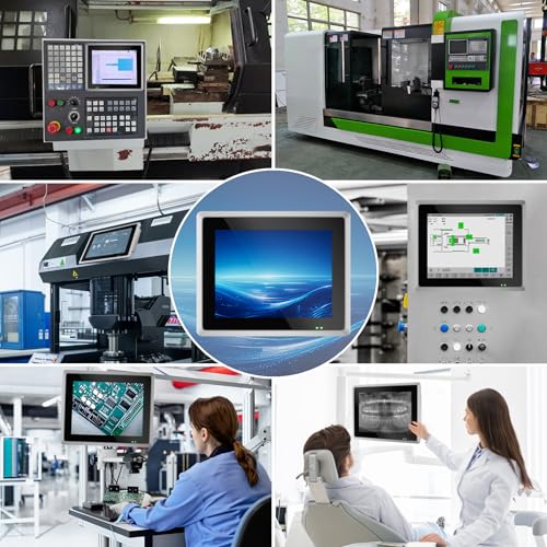 15" Fanless Industrial Panel PC, All-in-One Touchscreen Computer