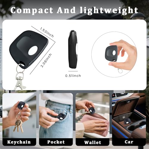 3 Pcs Garage Door Opener Remote Compatible with Linear Multicode 300MHz 10 Dip Switch Replacement for 3089 3060 3070 MCS308911 MCS306010 MCS3070 Garage Opener Remote Control with Keychain - style: Multicode-3089-3Pcs
