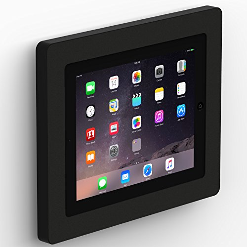 VidaMount Black Enclosure and Fixed VESA Slim Wall Mount [Bundle] Compatible with iPad 2/3/4 - color: Black, size: iPad 2/3/4