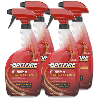 Spitfire Diversey Professional Power Cleaner, Fresh Pine, 32 oz, 4 Pack - color: Ready-to-Use Spray, size: 32 Fl Oz (Pack of 4)