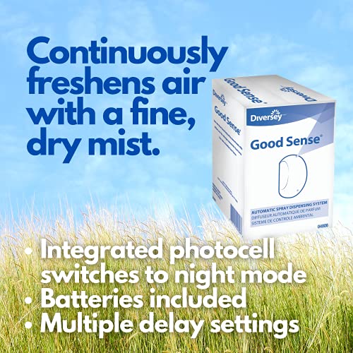 Diversey Good Sense Auto Spray Dispenser, Battery Operated, 4 Pack