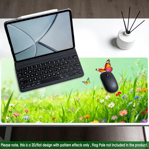 Nuxovilar Large Gaming Mouse Pad Desk Mat, 15.7x35.4 Inches Polyester - color: LU11939