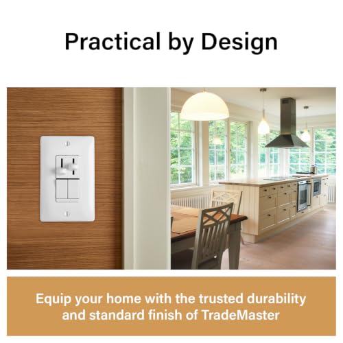 Legrand LS 300W Inc Dimmer Switch and 1.6A Fan Control Light Almond 1 Pack - color: Light Almond