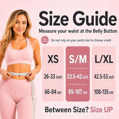 Ultra Breathable & Thin Back Brace for Lower Back Pain, Wear Under Clothes - size: S/M(Waist: 33.5"-42")