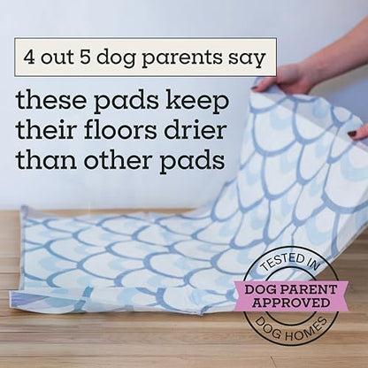 Pet Life Unlimited Smart Prints XXL Puppy Pads for Dogs, Potty Training Pee Pads, 64 Count, 30" x 36", Leak-Proof, Super Absorbent, Quick-Dry, Patterned Pads with Odor Control, Made in USA - size: XXL 30" x 36" 64-Count