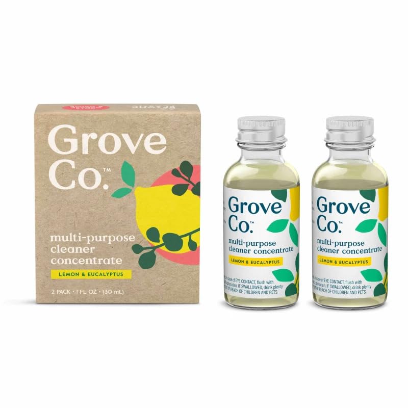 Grove Co. Multi-Purpose Cleaner Concentrate Refills, 2 x 1fl oz - size: 1 Fl Oz (Pack of 2)