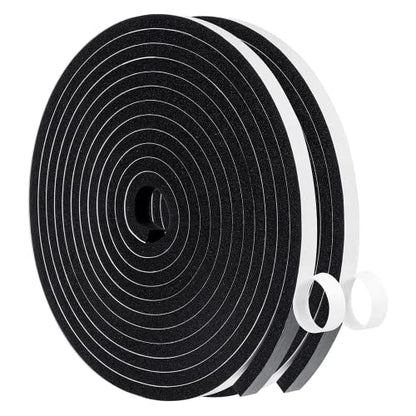 MAGZO 3/8in Wide X 1/4in Thick Narrow Foam Tape for Vents - size: 3/8in* 1/4in * 26FT