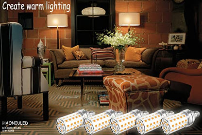 E12 LED Bulbs 10W LED Corn Light Bulb 100W Equivalent 1000 Lumen 3000K Warm White Non-dimmable LED Candelabra Bulbs Pack of 5 - color: E12 3000k Warm White