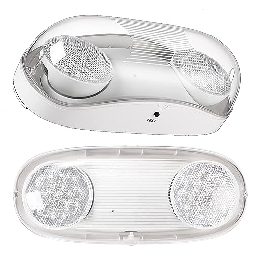KASTLITE Wet Rated Commercial LED Emergency Light, 6-Pack Value Set - size: 6 Pack