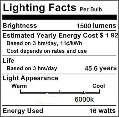 E12 LED Corn Bulbs 16W AC85-265V LED Candelabra Bulb (4 Pack) 80 LEDs 2835 SMD 1500LM 120W Incandescent Equivalent Decorative Candle Base E12 Corn LED Chandelier Bulbs